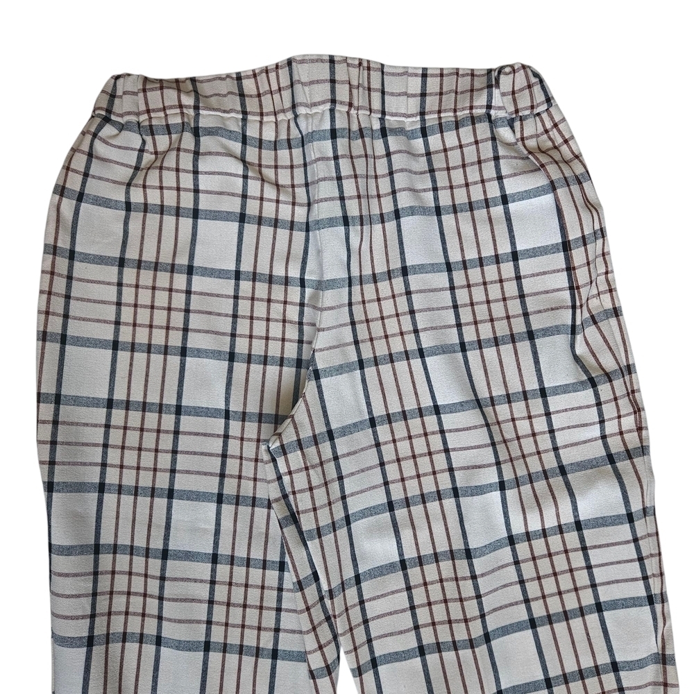 Wilfred Darontal Greyscale Isla Tartan Career Pant Size 0 - Picture 6 of 9